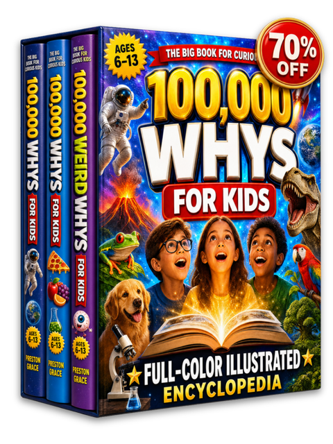 The 100,000 Whys Collection — 3-book set for curious kids
